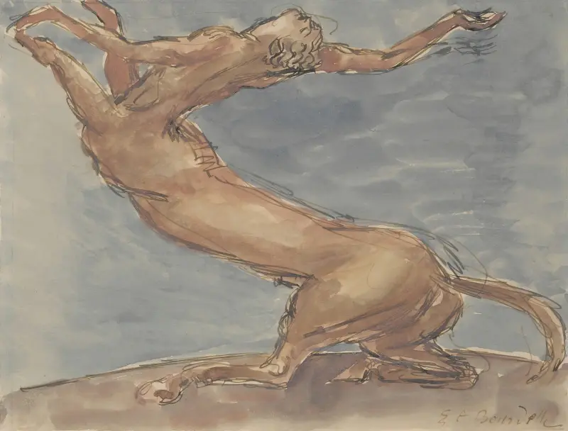 Centaur av Antoine Bourdelle