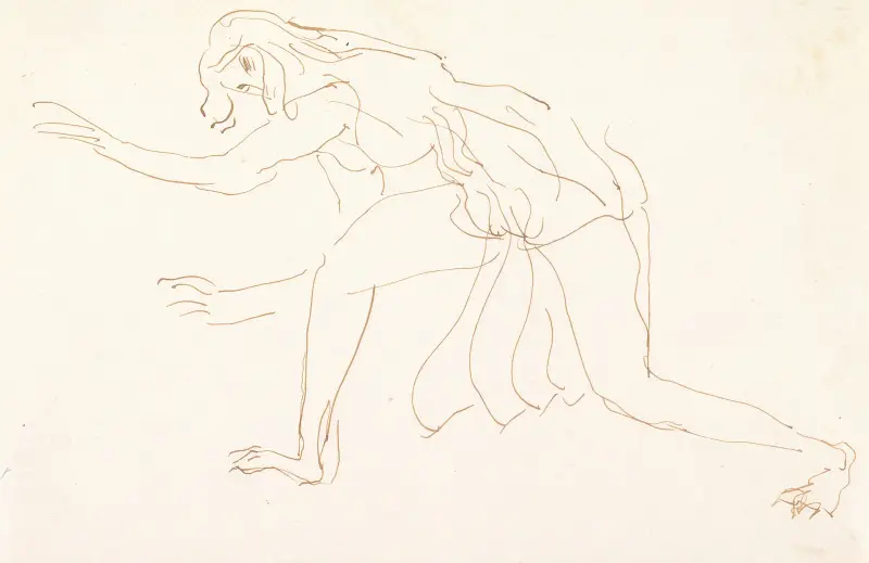 Isadora av Antoine Bourdelle