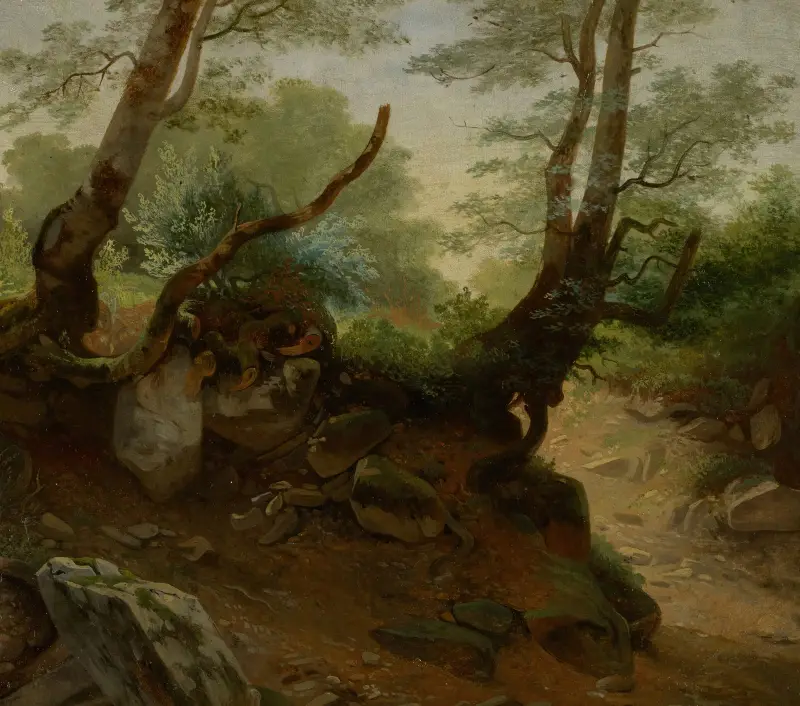 Skogsbryn av Jean-Antoine Linck