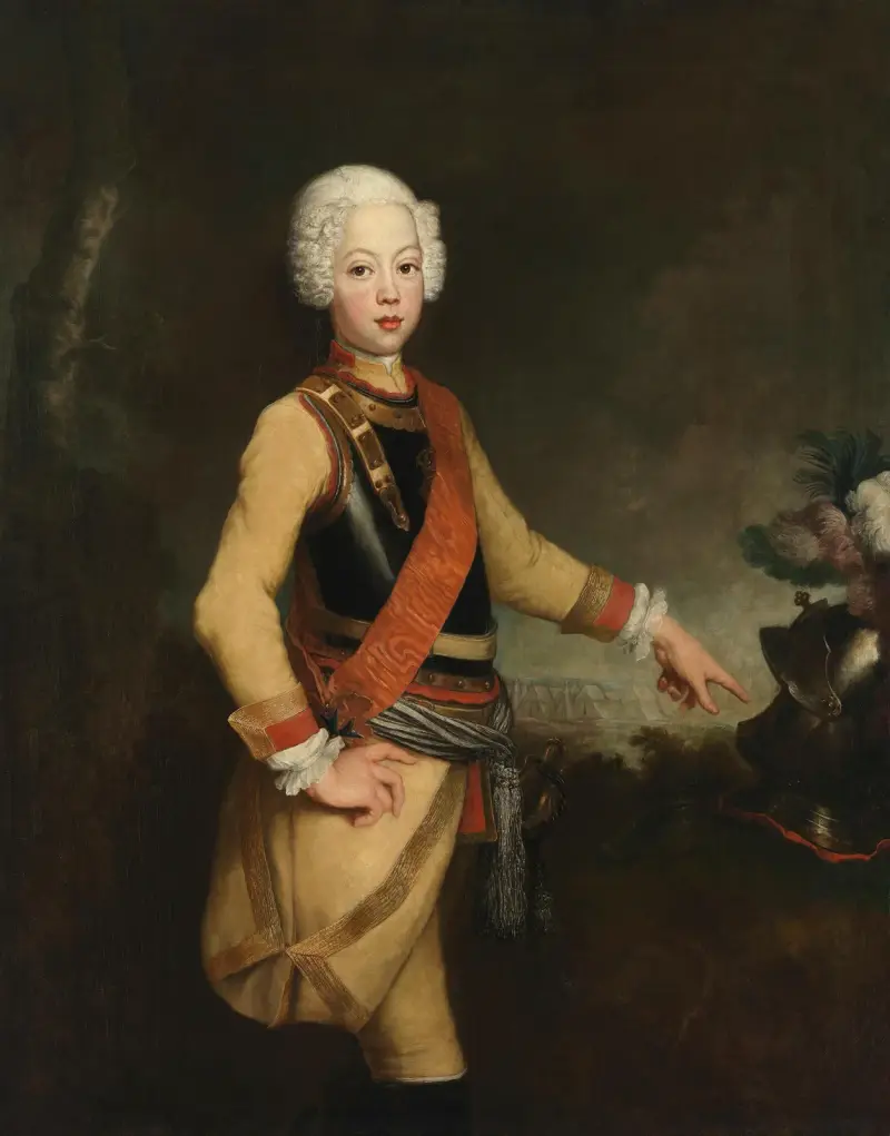Prinz August Wilhelm von Preußen av Antoine Pesne