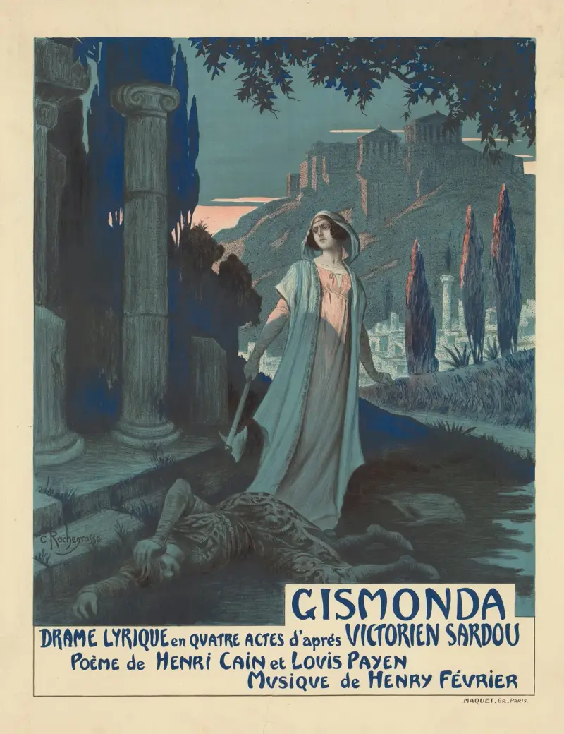 Gismonda, 1919 – nr 2, Georges Antoine Rochegrosse
