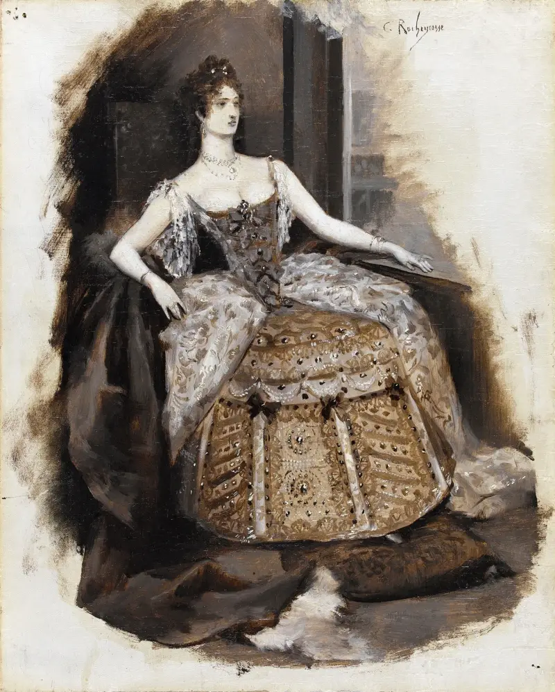 La Duchesse Josiane av Georges Antoine Rochegrosse