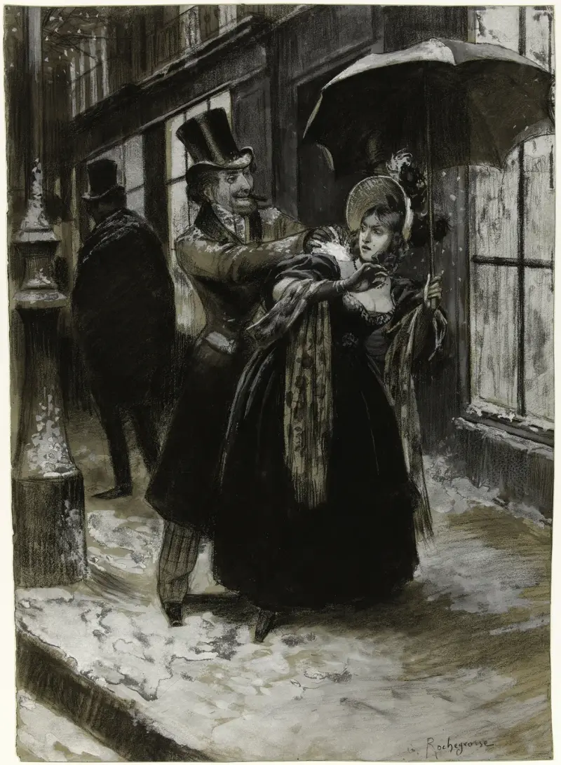 Fantines ursprung av Georges Antoine Rochegrosse