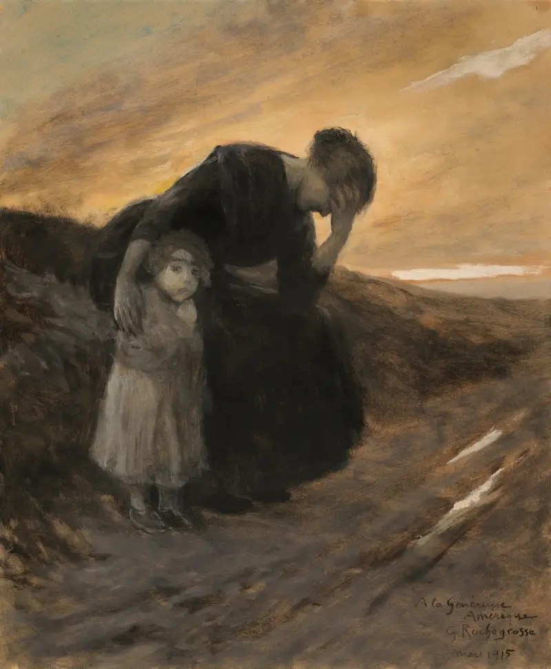 Uprchlíci, Georges Antoine Rochegrosse