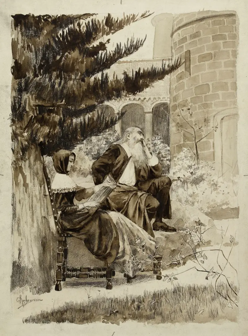 Schumacker und Ethel von Georges Antoine Rochegrosse