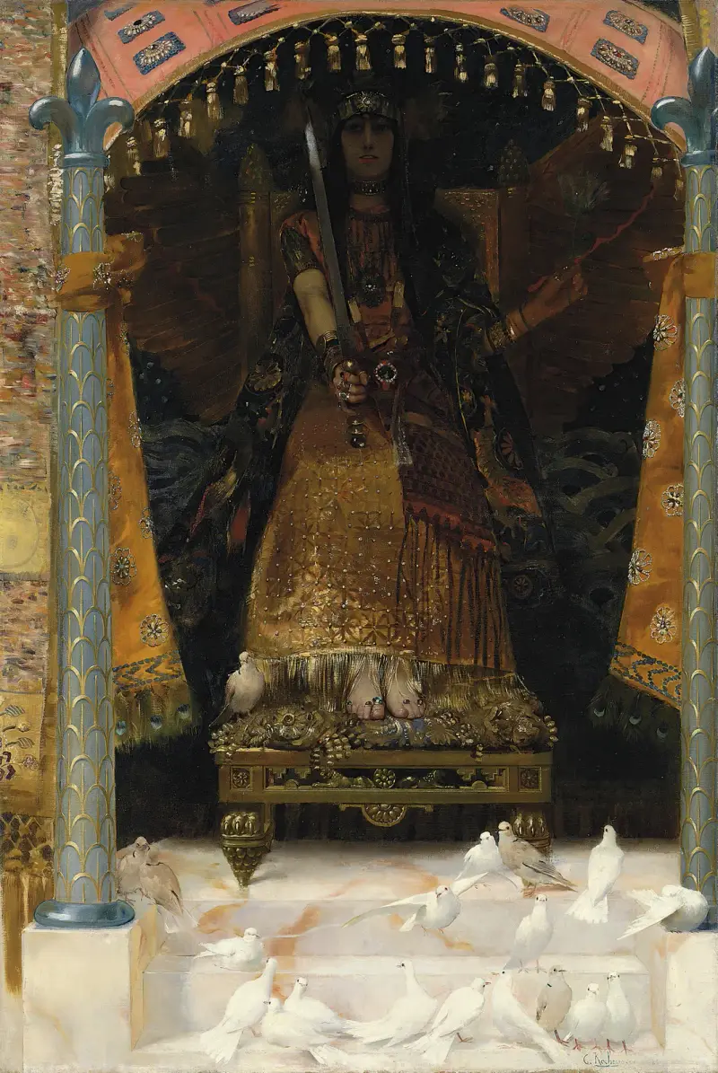 Válka a mír, Georges Antoine Rochegrosse