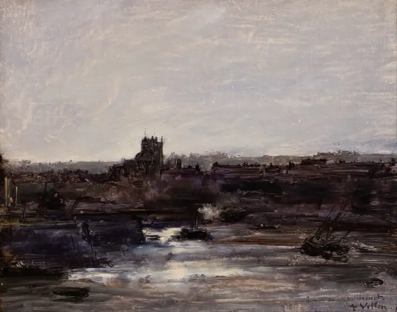 Dieppe von Antoine Vollon
