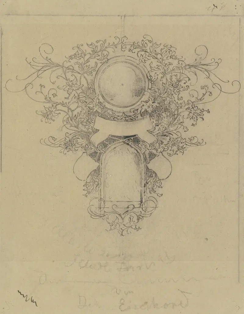 Ornament von Anton Burger