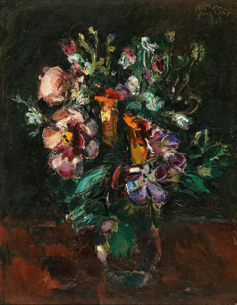 Bouquet of flowers av Anton Faistauer