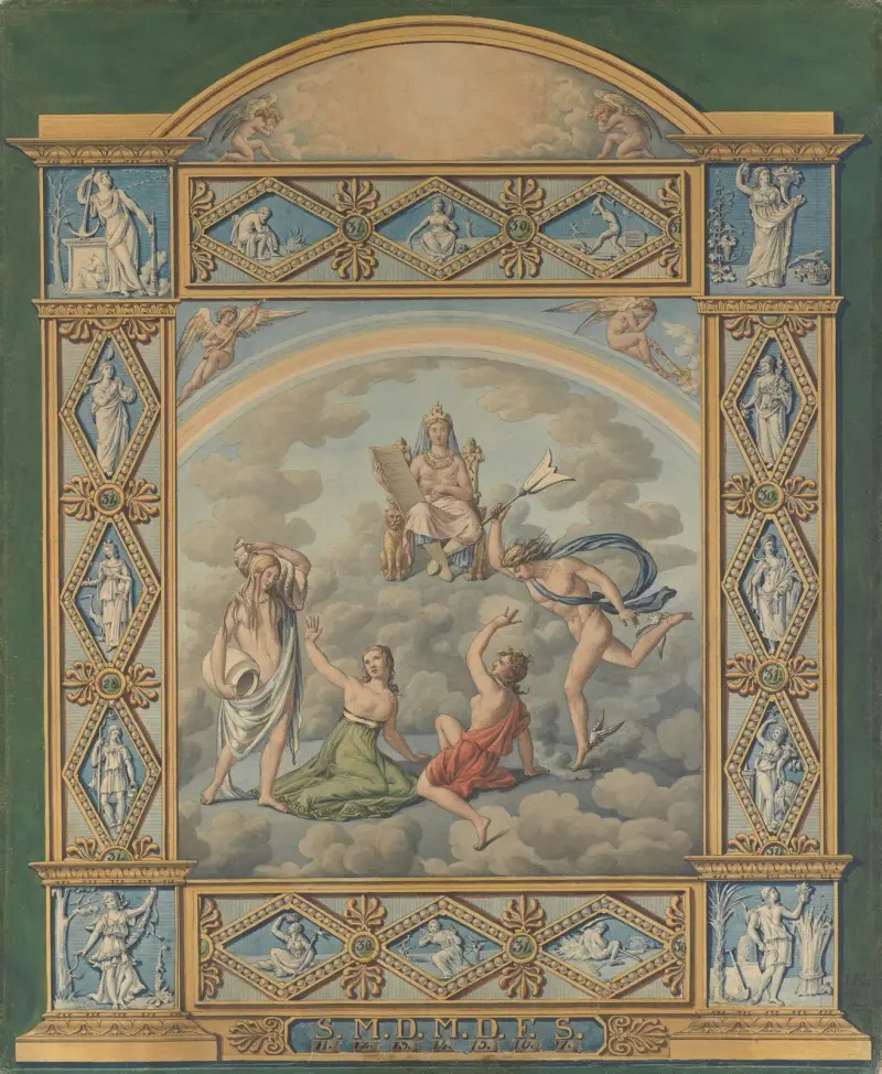 Veckokalender av Joseph Anton Koch