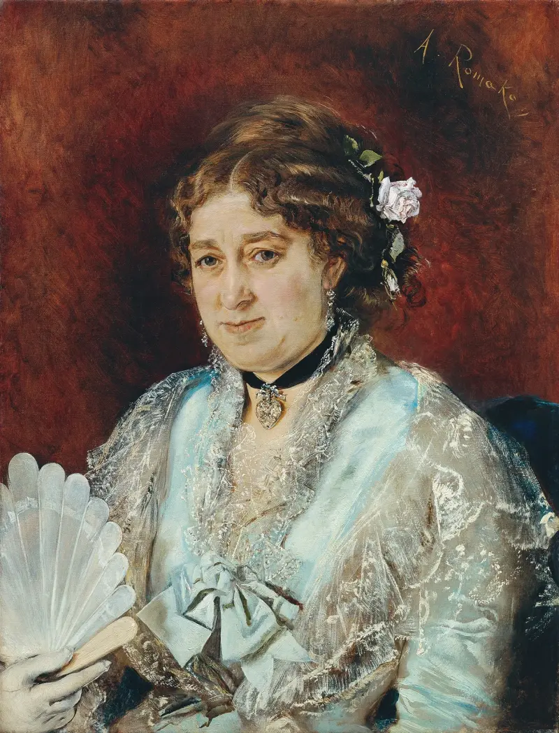 Babette Tapezierer von Anton Romako