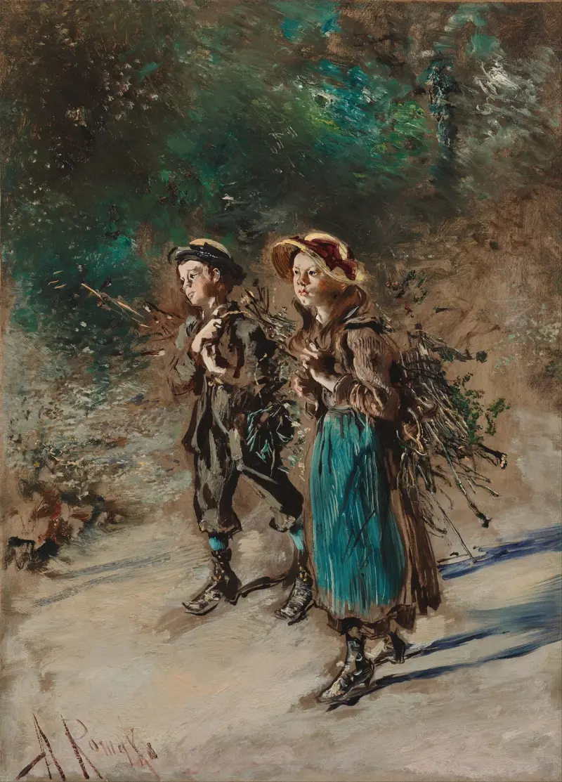 Dzieci z chrustem, Anton Romako