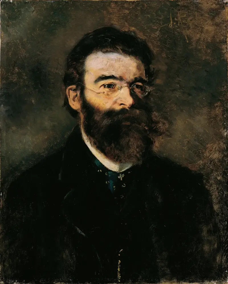 Der Internist Professor Samuel Stern von Anton Romako