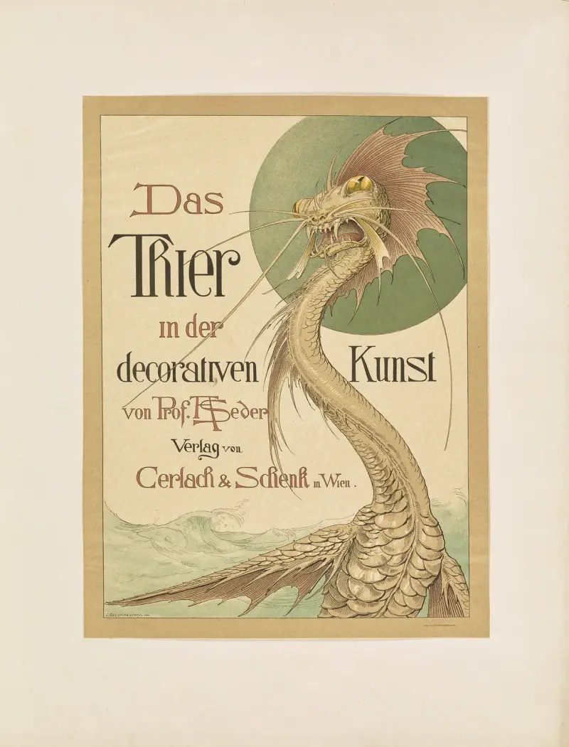 Das Thier in der decorativen Kunst Pl.01 av Anton Seder