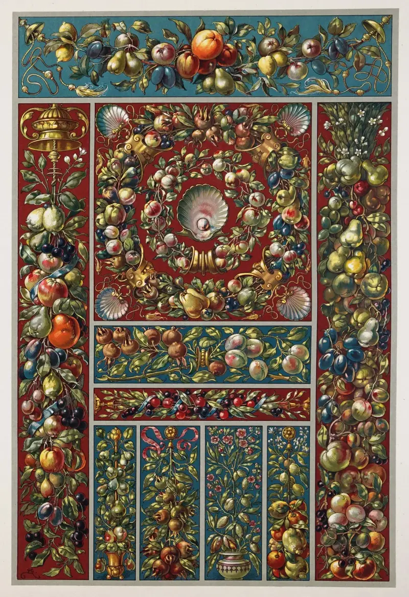 Die Pflanze in Kunst und Gewerbe Pl. 78 von Anton Seder