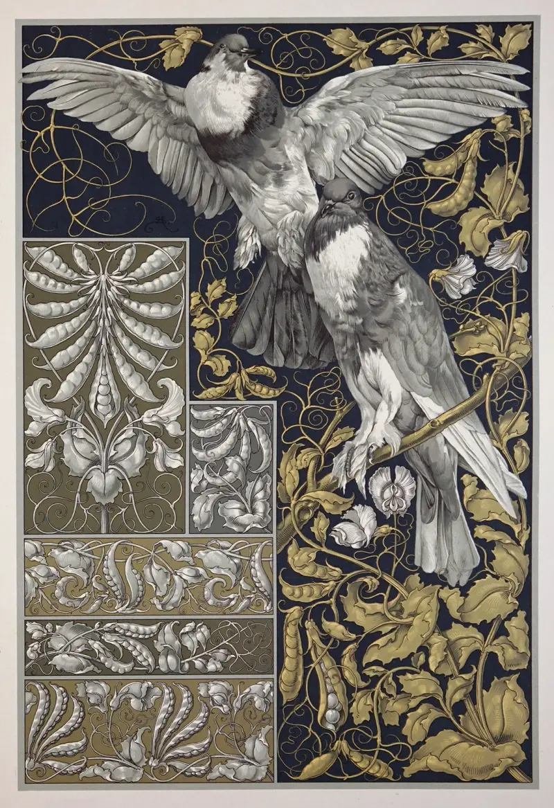 Växten i konst och hantverk pl. 82 av Anton Seder