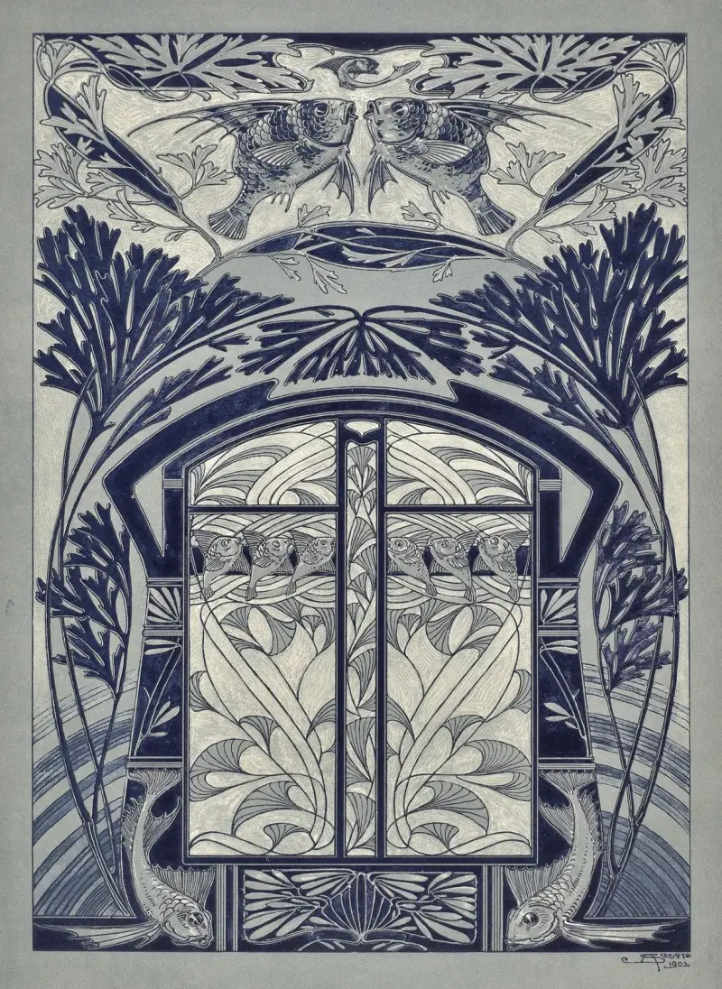 Moderne Malereien Pl. 05 von Anton Seder
