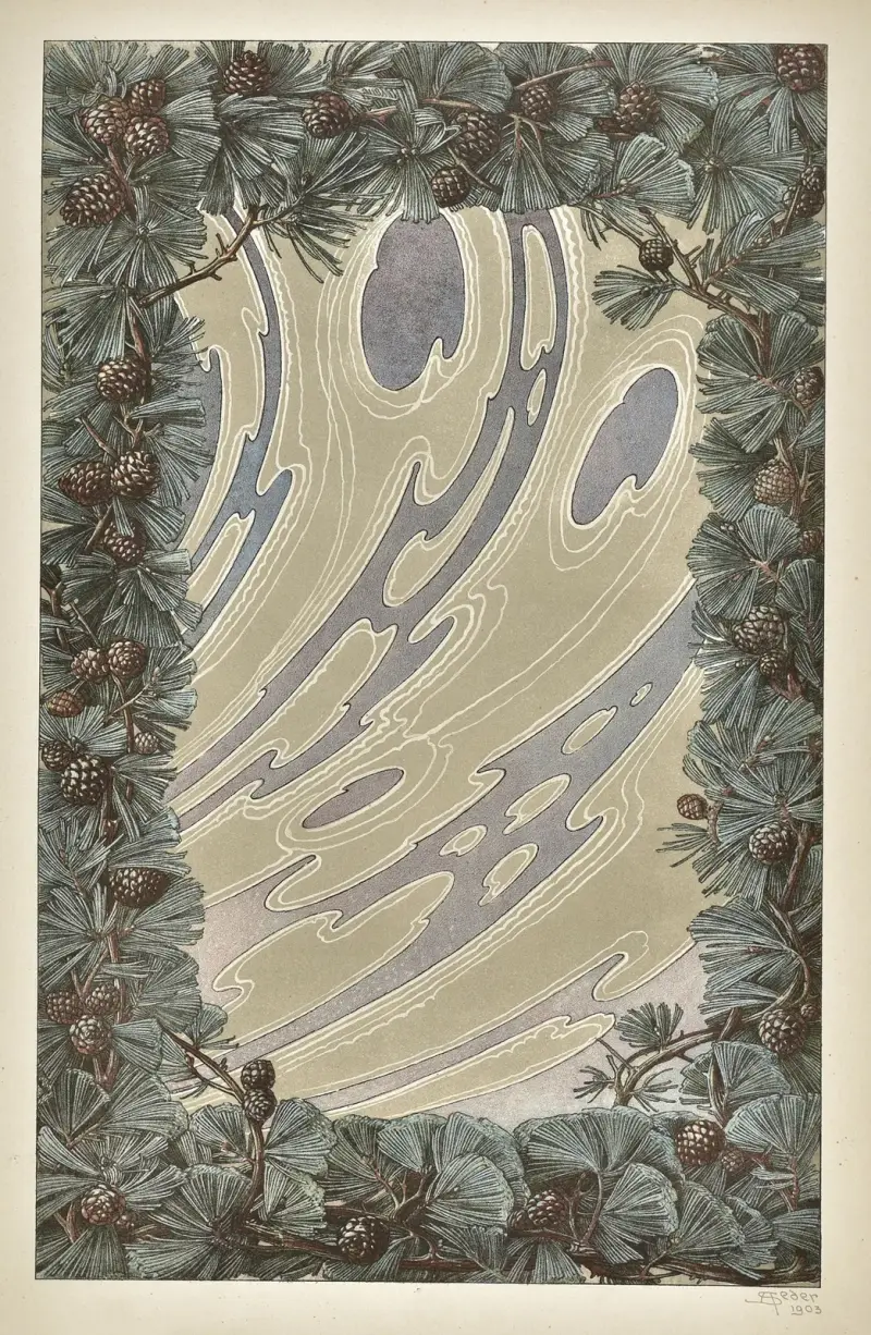 Moderne Malereien Pl.12 av Anton Seder