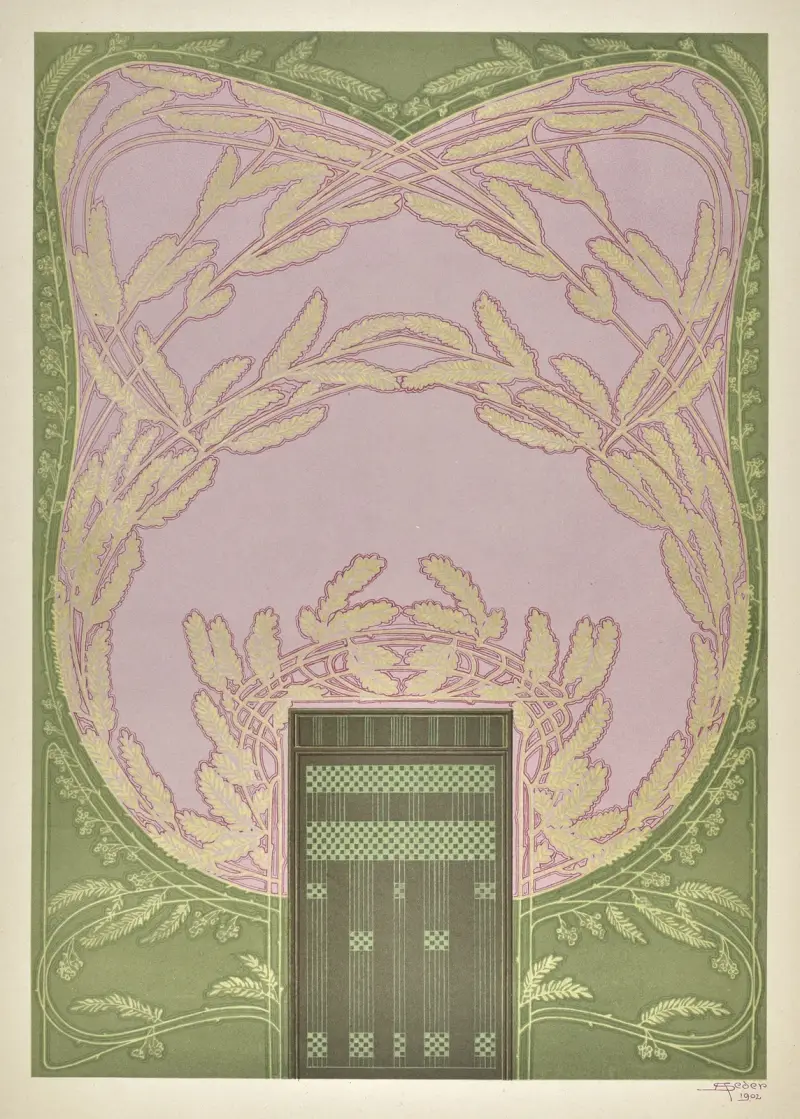 Moderne Malereien Pl. 19 von Anton Seder
