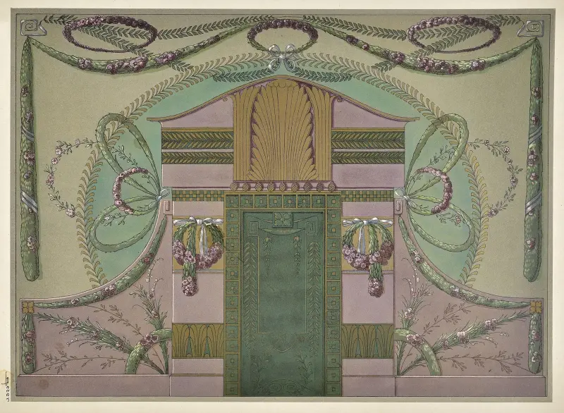 Moderne Malereien Pl. 23 von Anton Seder