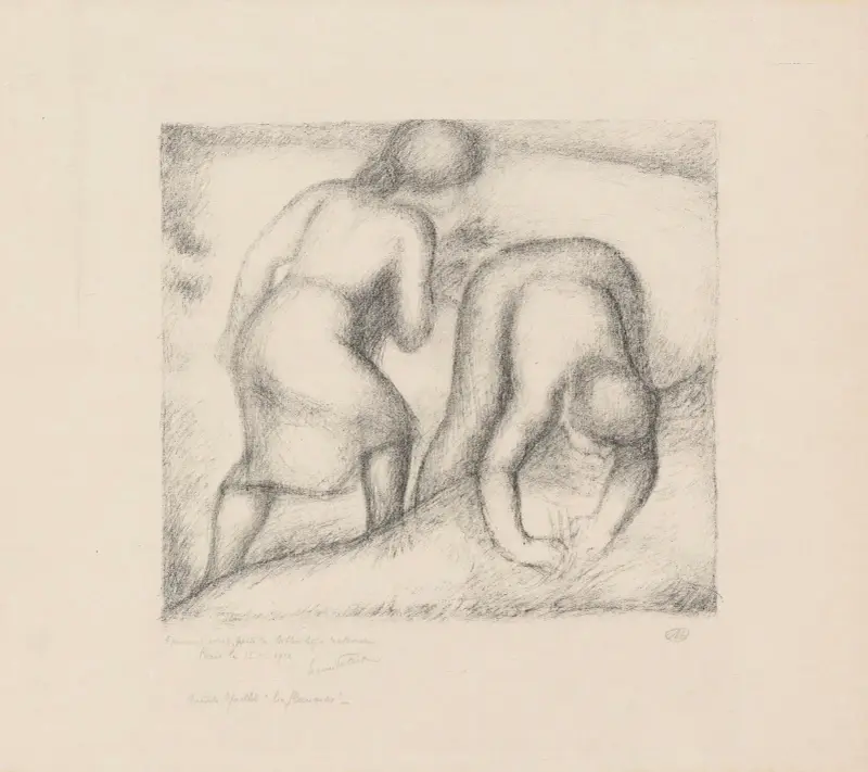 Die Ährenleserinnen von Aristide Maillol