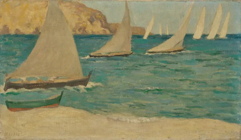 Kappseglingarna av Aristide Maillol