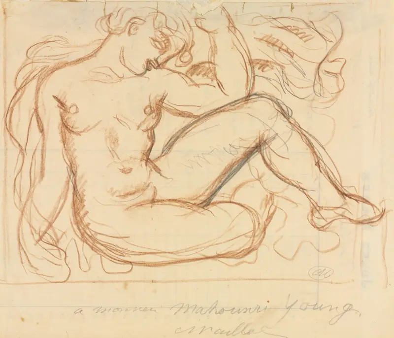 Aktstudie, Aristide Maillol
