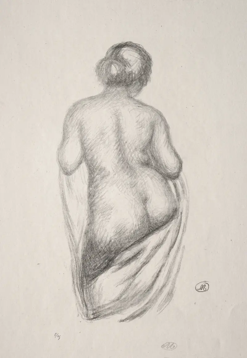 Akt, 1900 – Nr. 1 von Aristide Maillol