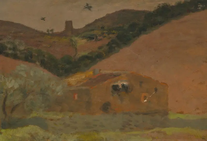 Paysage à Banyuls av Aristide Maillol