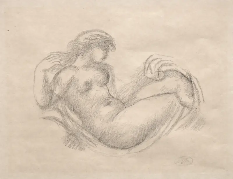 Kvinna i vagga av Aristide Maillol