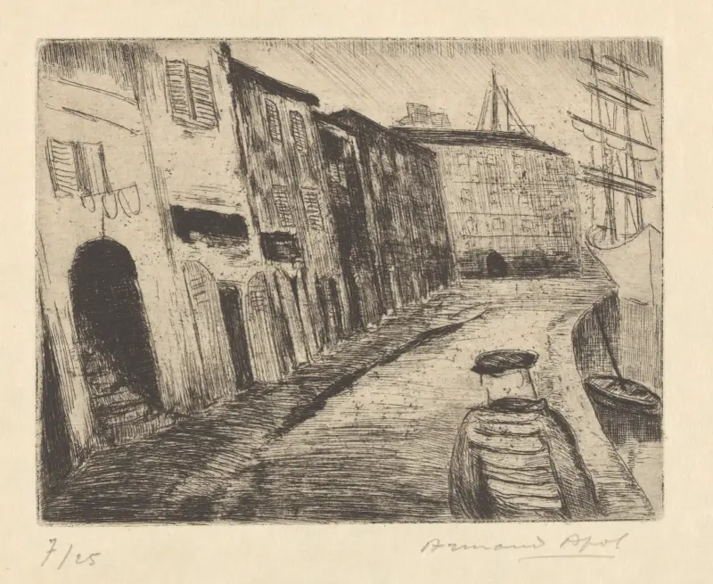 Marseille. Quai av Armand Apol