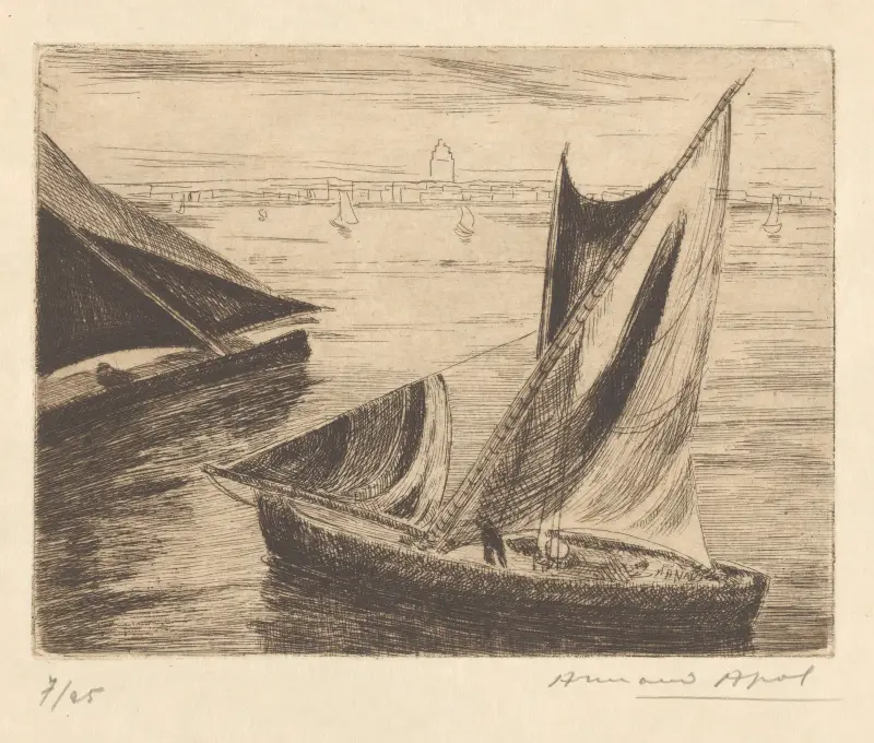 Marseille. Tartanes av Armand Apol