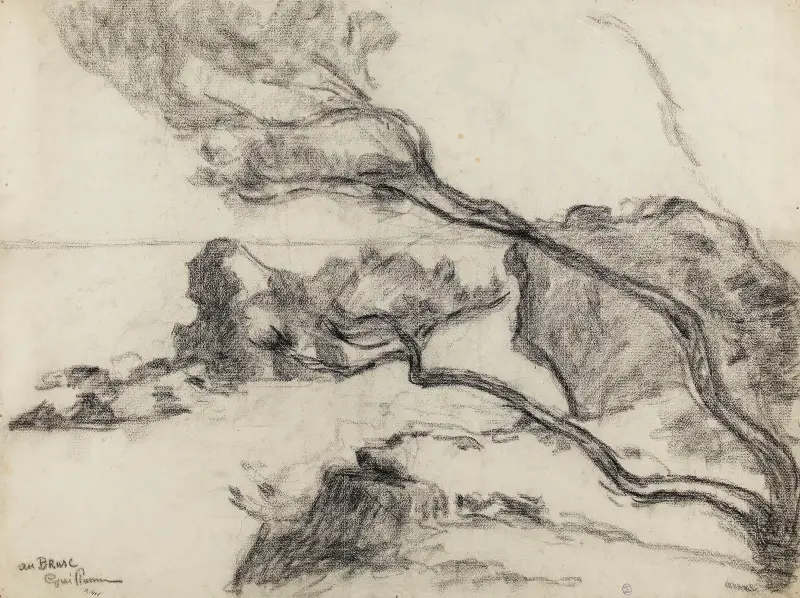 Au Brusc av Armand Guillaumin