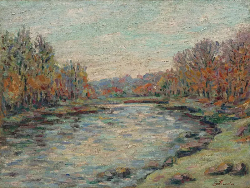 Barrage de Genetin av Armand Guillaumin