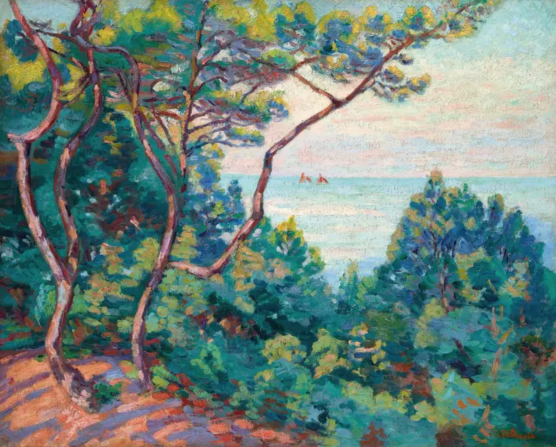 Küste von Esterel von Armand Guillaumin