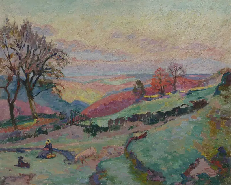 Crozant av Armand Guillaumin