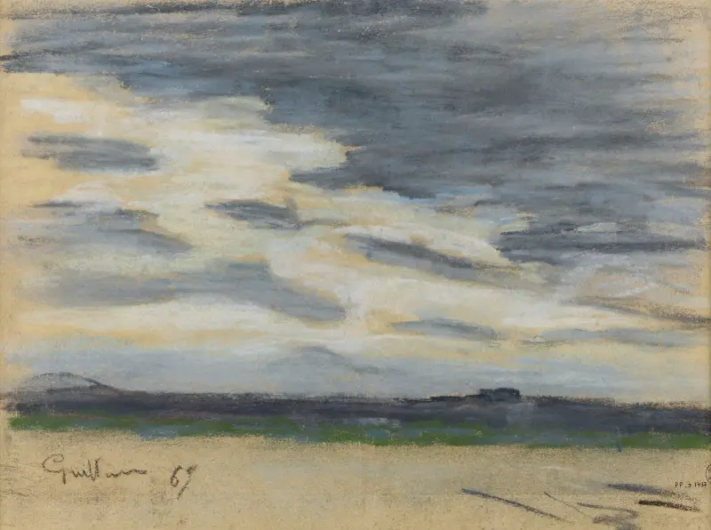 Himmelsstudie av Armand Guillaumin