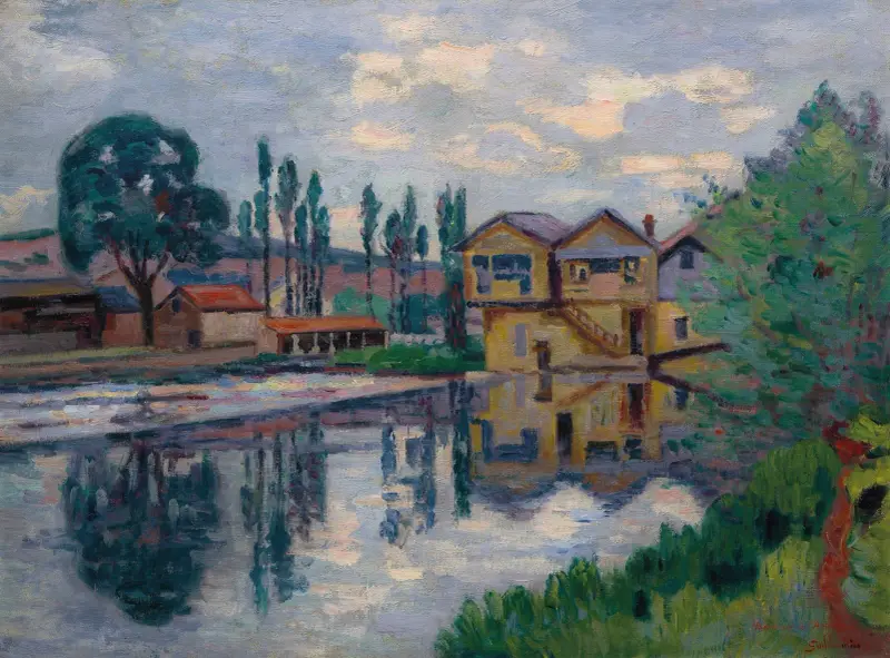 Sågverket i Poitiers av Armand Guillaumin