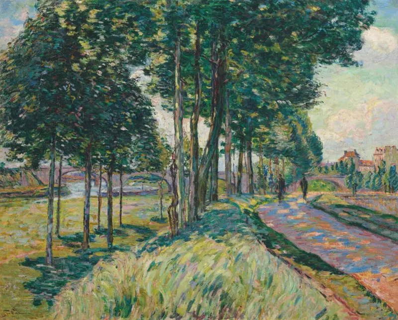 Seine vid Charenton av Armand Guillaumin