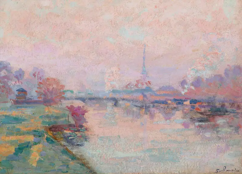 Eiffeltornet i Paris av Armand Guillaumin