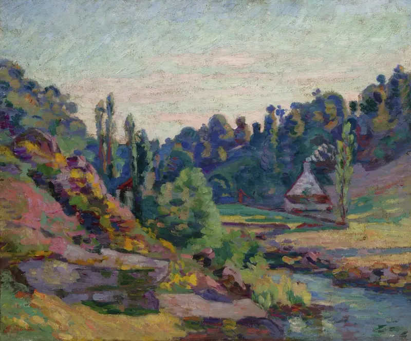 Le Moulin de Jonon, Creuse av Armand Guillaumin