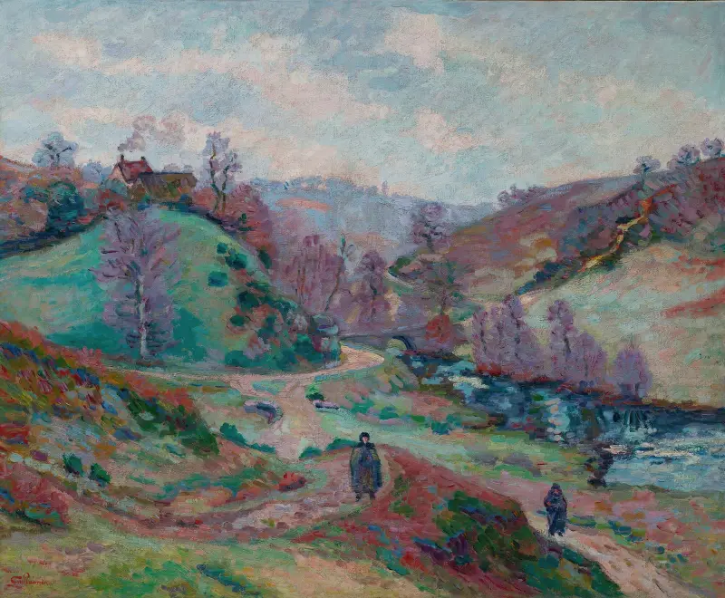 Most Charraud w Creuse, Armand Guillaumin