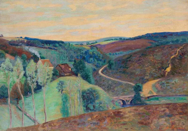 Die Brücke Charraud von Armand Guillaumin