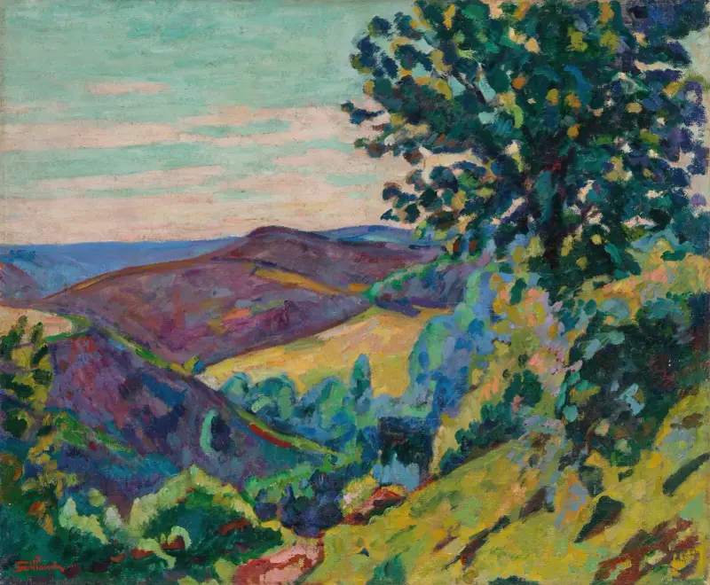 Le Puy Barriou, Crozant av Armand Guillaumin