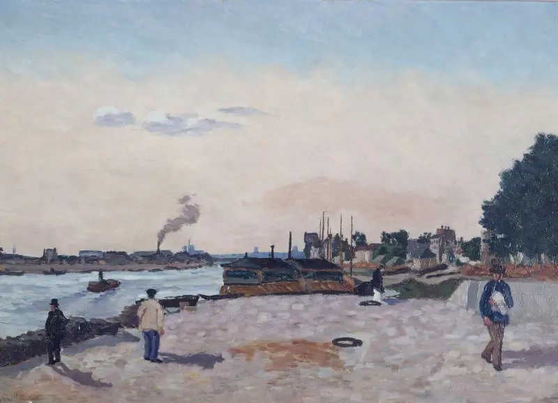 Kajen i Bercy av Armand Guillaumin