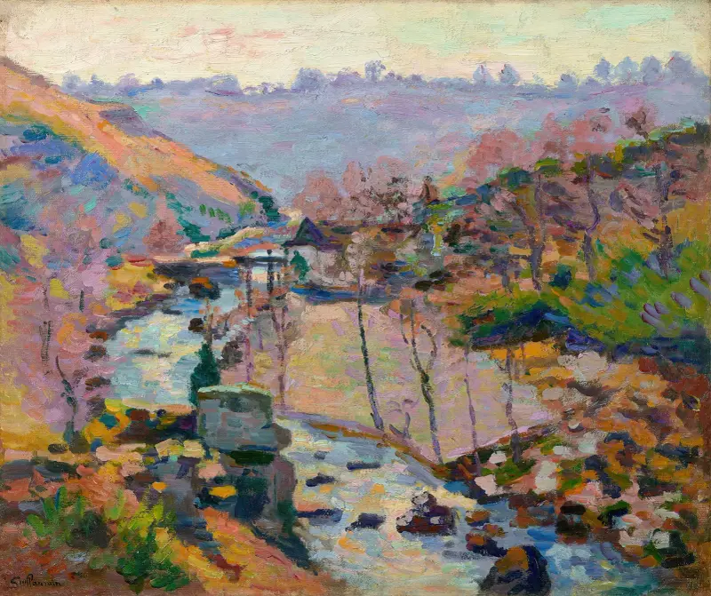 Le Ravin de la Folie, Crozant av Armand Guillaumin
