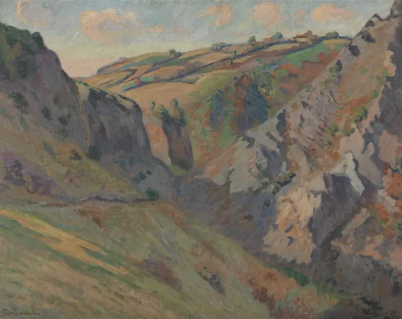 Les Grottes de Prunal près de Pontgibaud (Auvergne) av Armand Guillaumin
