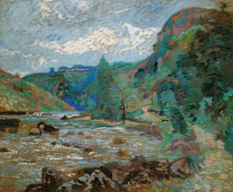 Moulin Bouchardon, Crozant av Armand Guillaumin