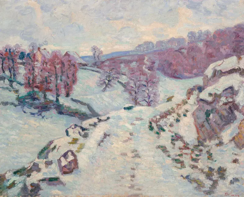 Schnee von Armand Guillaumin