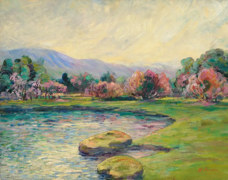 Landschaft, 1910 von Armand Guillaumin
